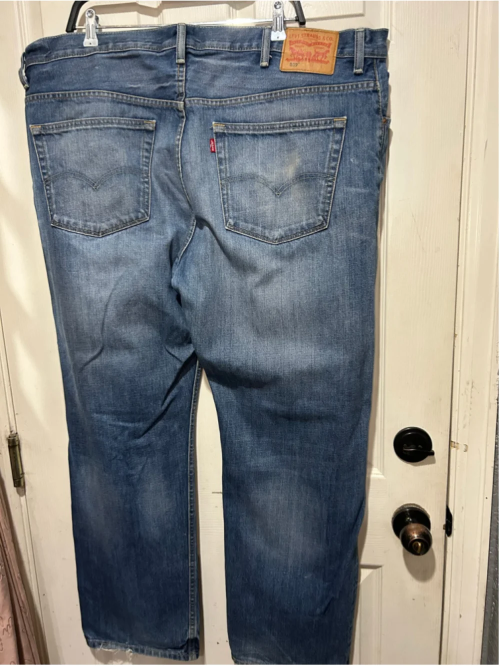 Men's Levi's 559 Straight Leg Jeans Blue Waist 44